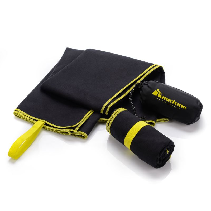 Meteor XL towel 110 x 175 cm black uniw towels