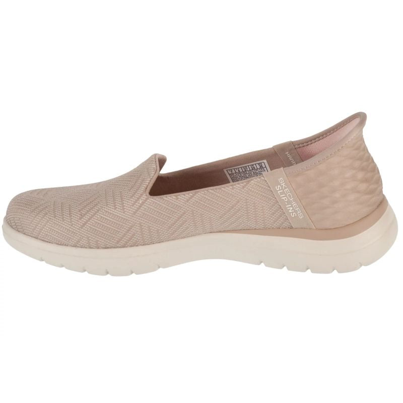 Skechers Slip-Ins On The Go Flex - Clover 138182-TPE Beige 36 Cipő