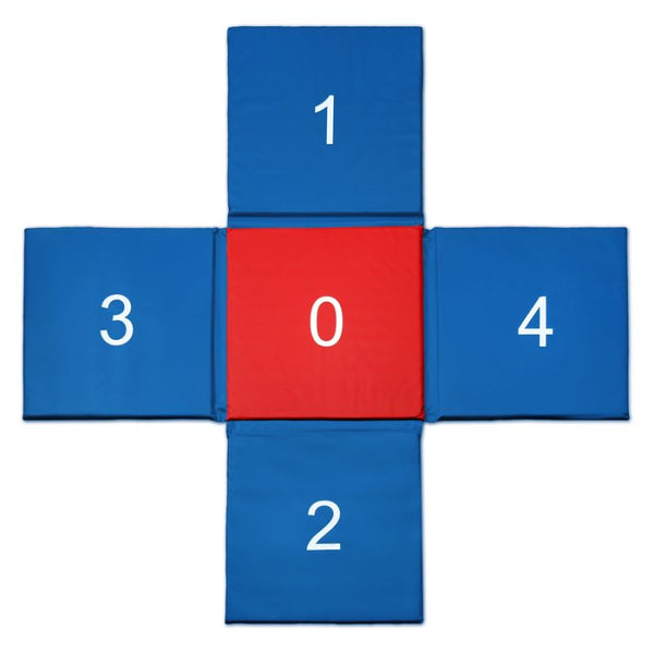 Smj CROSS mat 150x150x2 cm foldable sport MC-02 Szabadidő kiegészítő