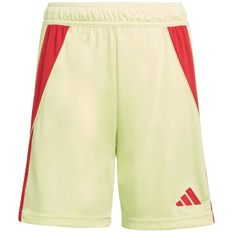 adidas Tiro 24 kids' shorts yellow and red JC6206 Ruházat