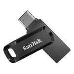 SanDisk Ultra Dual GO SDDDC3-128G-G46 pendrive (128GB; USB 3.0, USB-C; ) fekete kabát