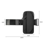 Wozinsky WSDB-B armband phone bag for running - black fekete karszalag 304004-197654