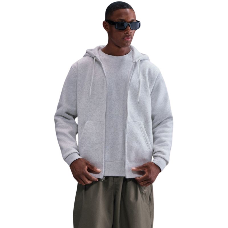 Nike Club BB FZ Hoodie Men's fehér kapucnis pulóver