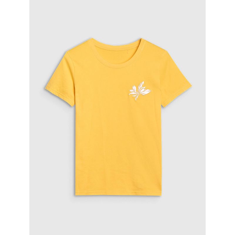 4f Women's regular printed T-shirt 4FRSS25TTSHF2693-71S General