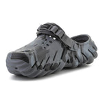 Crocs Echo Duck Camo Clog Charcoal/Black