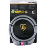 Dunlop bike lock cable, code szürke kiegészítő 1042510