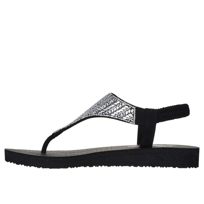 Skechers Meditation Sandals - Glamorous Muse W 119774-BLK cipő