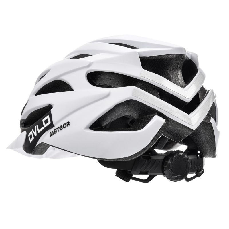 Meteor Ovlo L bicycle helmet 58-61 cm white uniw helmets