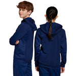 Adidas Tiro 25 Full-Zip Kids' Sweatshirt, Navy sötétkék gyerek pulóver JC5127