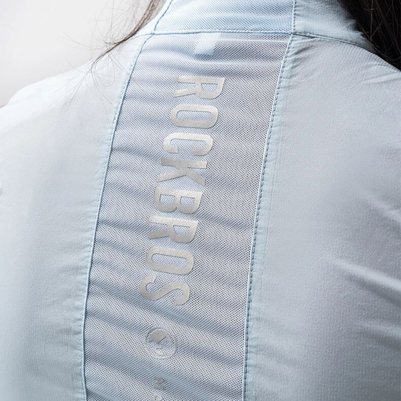 Rockbros ROAD TO SKY women's lightweight breathable cycling vest L - blue l \ niebieski mellény 0617003-211609