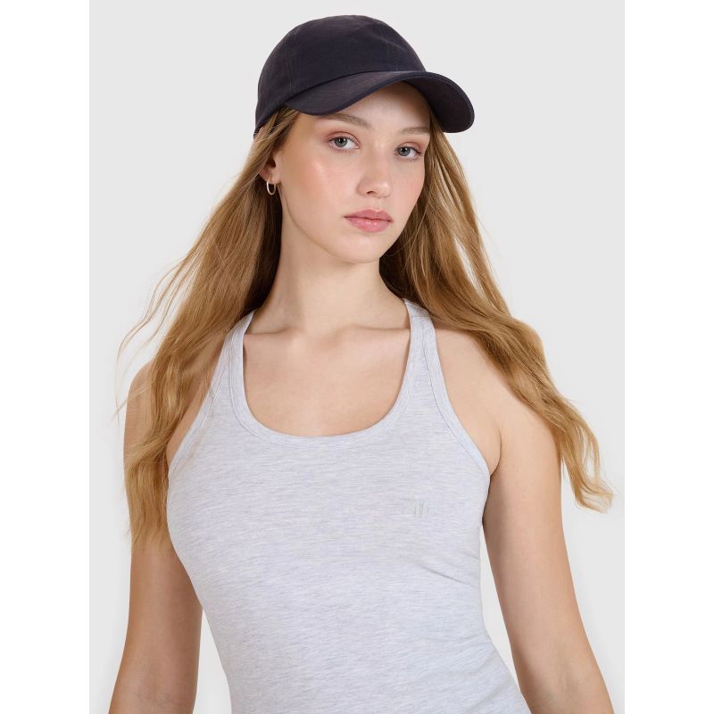 Women's slim plain top 4F