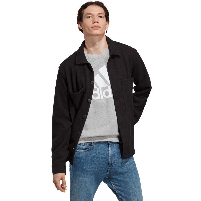 adidas Essentials French Terry Big Logo M IC9326 sweatshirt Pulóver