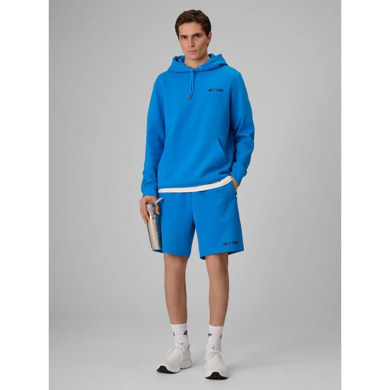 4F Men's regular hooded sweatshirt | Robert Lewandowski férfi kapucnis pulóver RL9KSS26TSWSM2954-33S