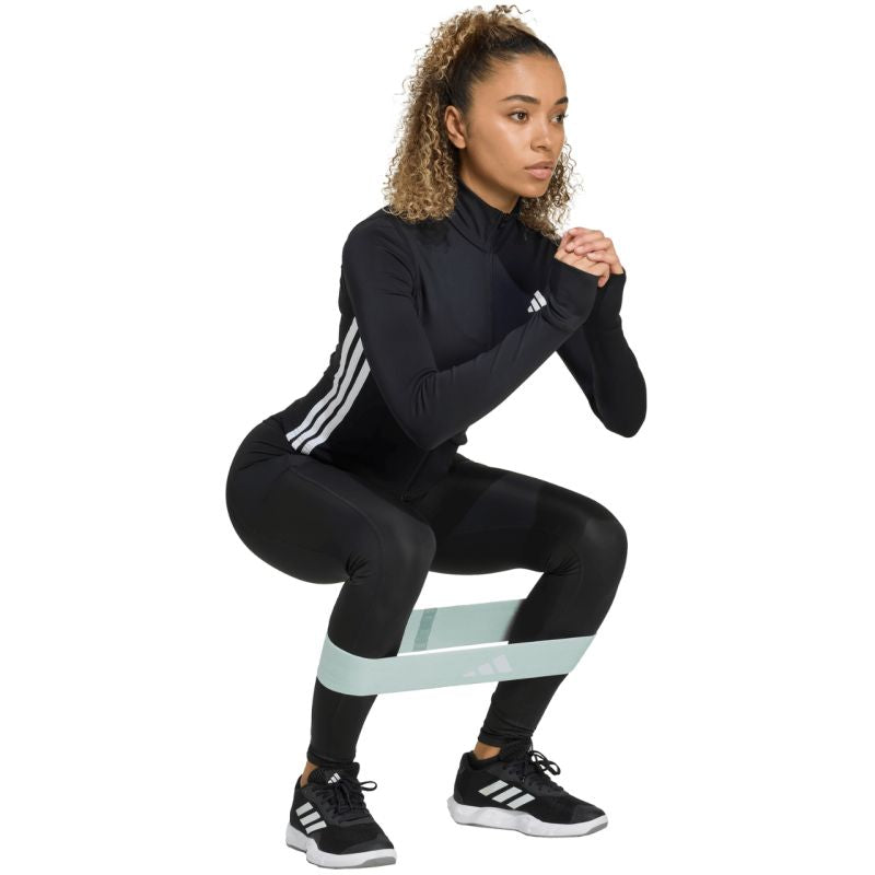 adidas Workout Essentials 3-Stripes Zip Through Sweatshirt KB7843 Pulóver
