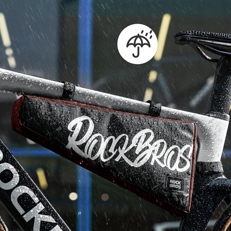 Rockbros G008 Flash Journey Triangle – XL, Red czarny || czerwony hátizsák 5907769384219-211929