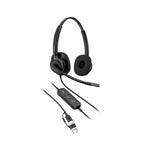 HP Poly Mission 425 Stereo USB Wired Headset Classic