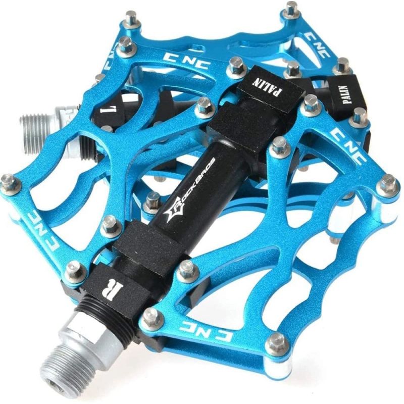 Rockbros bicycle pedal set - blue niebieski sets