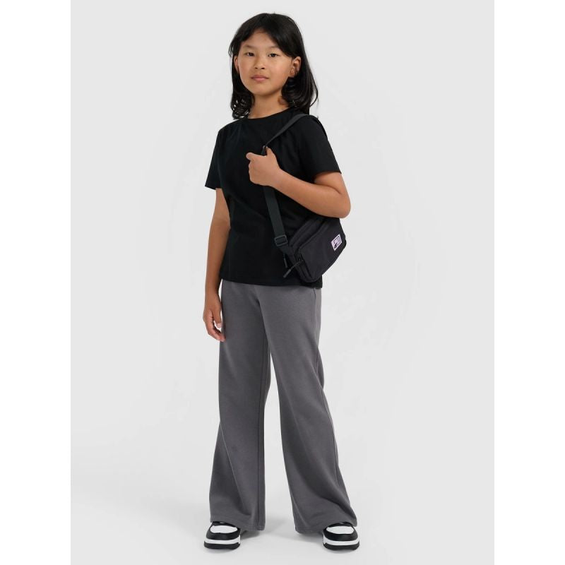Regular plain girls' T-shirt 4F 4FJRMM00TTSHF3231-20S póló