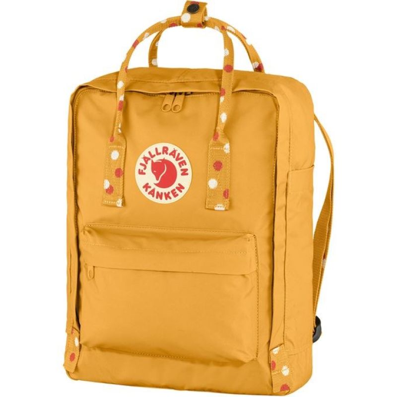 Fjällräven Fjallraven Kanken city backpack - ochre/confetti pattern General