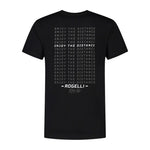 Rogelli men's t-shirt LOGO black 2XL fekete póló