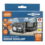 head Ansmann COB LED Headlamp fekete kiegészítő 1857637