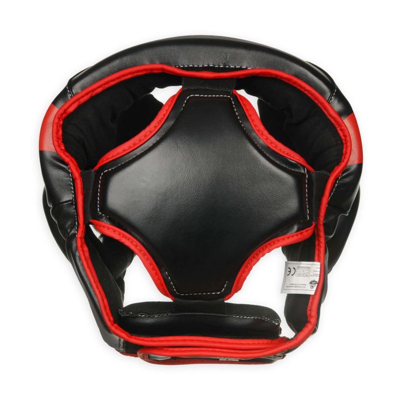 DBX Bushido Boxing Helmet - Phantom Red piros helmets, martial arts equipment
