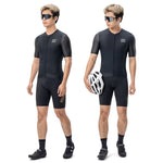 Rockbros 15200025 Short Sleeve Cycling Jersey Size XXL - Black czarny \ xxl póló
