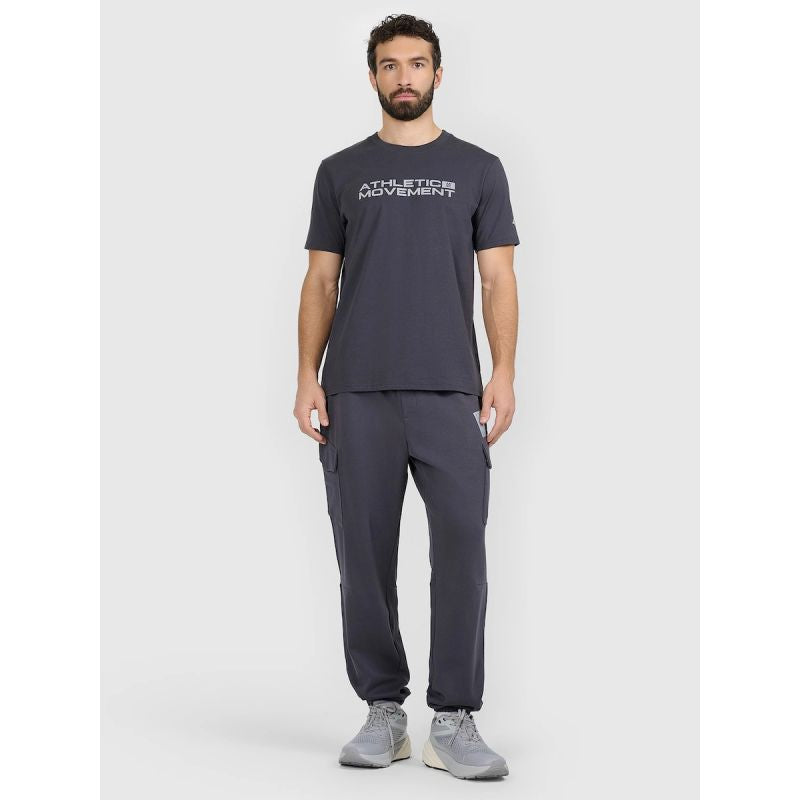 Men's regular printed T-shirt 4F 4FRAW25TTSHM3384-22S póló