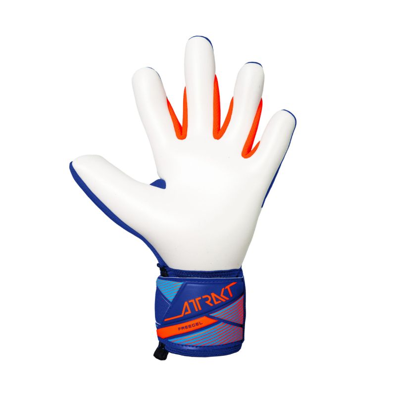 Reusch Attrakt Freegel Advance Goalkeeper Gloves Blue- 5670235 narancssárga kapuskesztyű