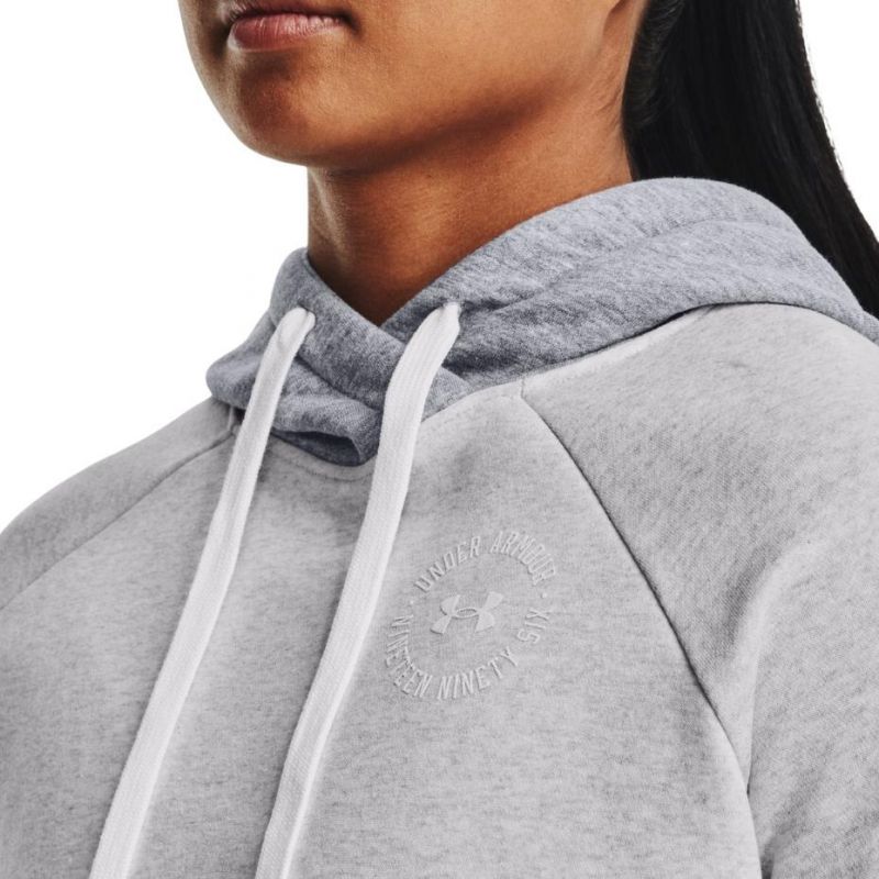 Under Armour Armor Rival Fleece CB Hoodie W 1373031 014 Pulóver