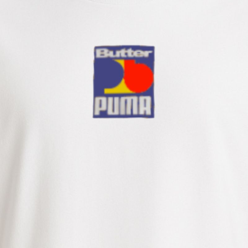 BUTTER GOODS x PUMA Graphic T-shirt Puma White - fehér póló