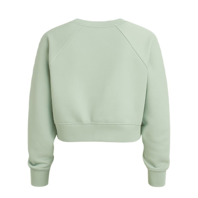 Nike Dri-Fit Fleece Get Fit Lux Crew Sweatshirt - CD4308-321 zöld pulóver