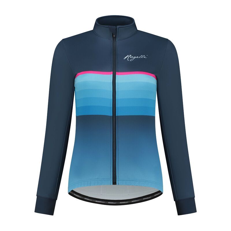 Rogelli IMPRESS II women's blue- rózsaszín dzseki