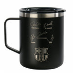 FC Barcelona thermal mug with autographs 400 ml czarny bögre