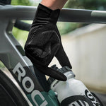 Rockbros cycling gloves spring/summer/autumn, full, size: XL - black czarny \ xl kesztyű