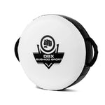 DBX Bushido Round and lightweight training shield | TO-White czarna training equipment, shields