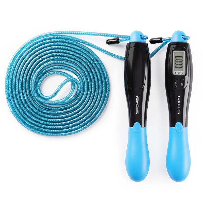 Spokey Skipping Rope with Electronic Counter COUNT ROPE edzőfelszerelés SPK-947376