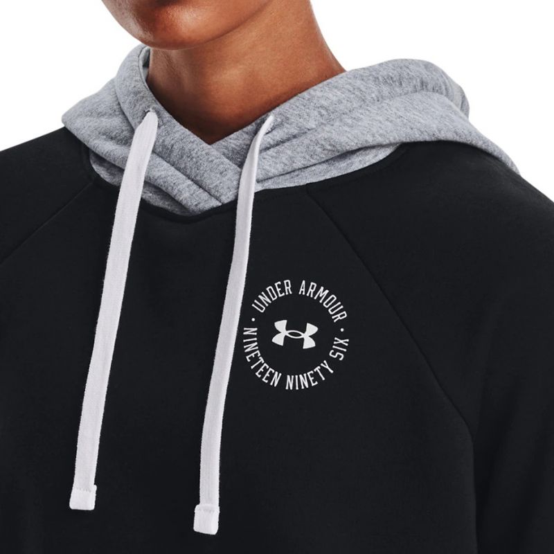 Under Armour Armor Rival Fleece CB Hoodie W 1373031 001 Pulóver