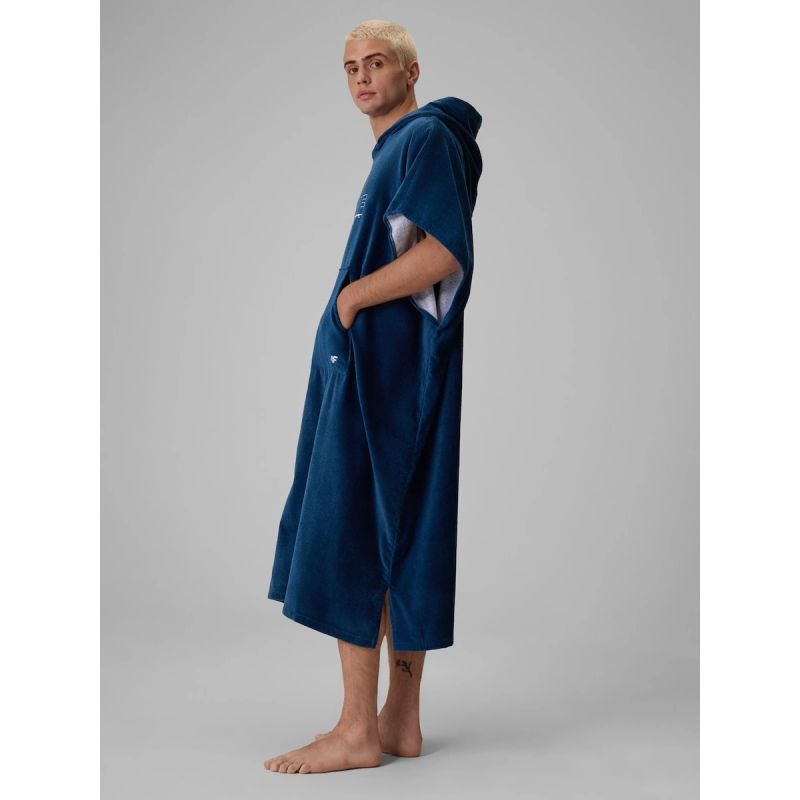 Men's beach poncho with UPF50+ filter 4F