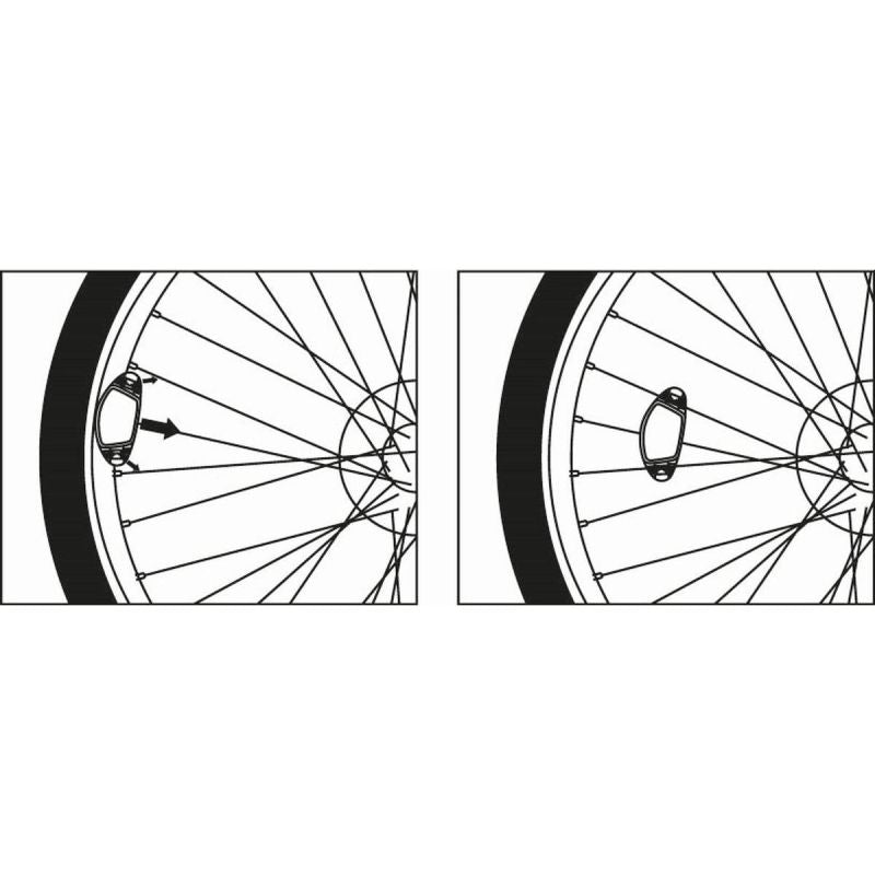 Dunlop Wheel Spoke Reflectors 4 Pcs kiegészítő GSP-475752