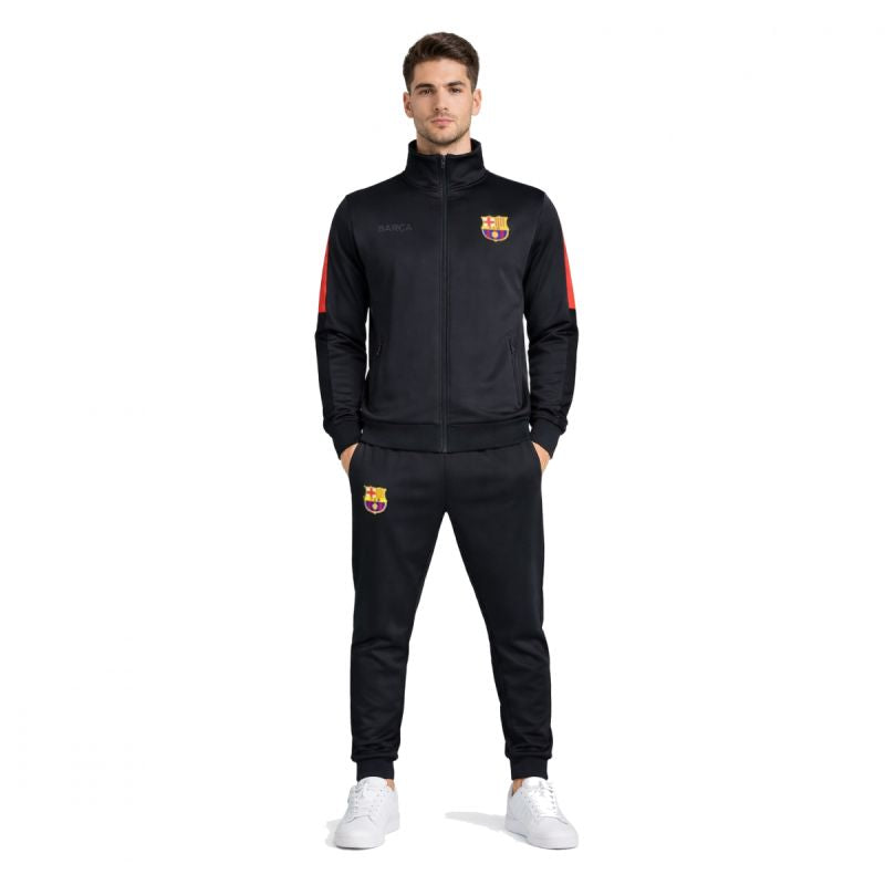 FC Barcelona Men's Tracksuit Barca 5002CHOU fekete melegítő