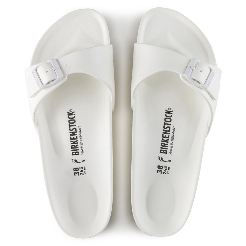 Birkenstock Madrid Essentials Eva 128183 białe 36 cipő