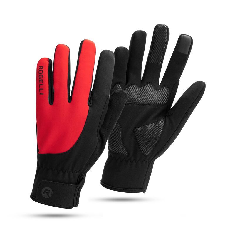 Rogelli CORE winter gloves black and red