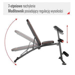HMS L8021 multifunctional bench póló 17-53-004