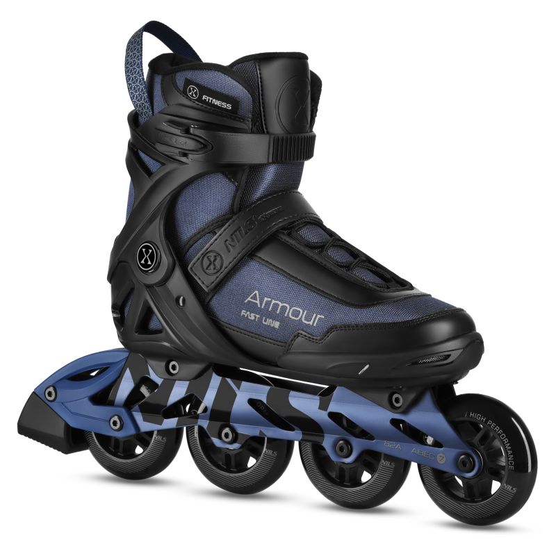 Na22151 Armour Navy Blue Roller Skates Size 45 Nils Extreme sötétkék görkorcsolya