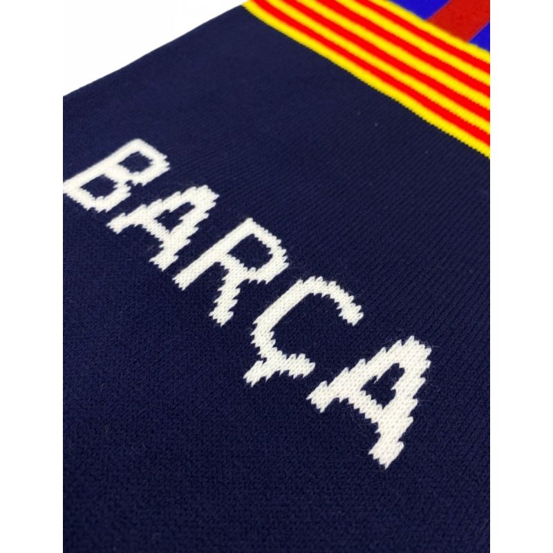 FC Barcelona Double Knitted Scarf N24 5004BUD17 wielokolorowy sál