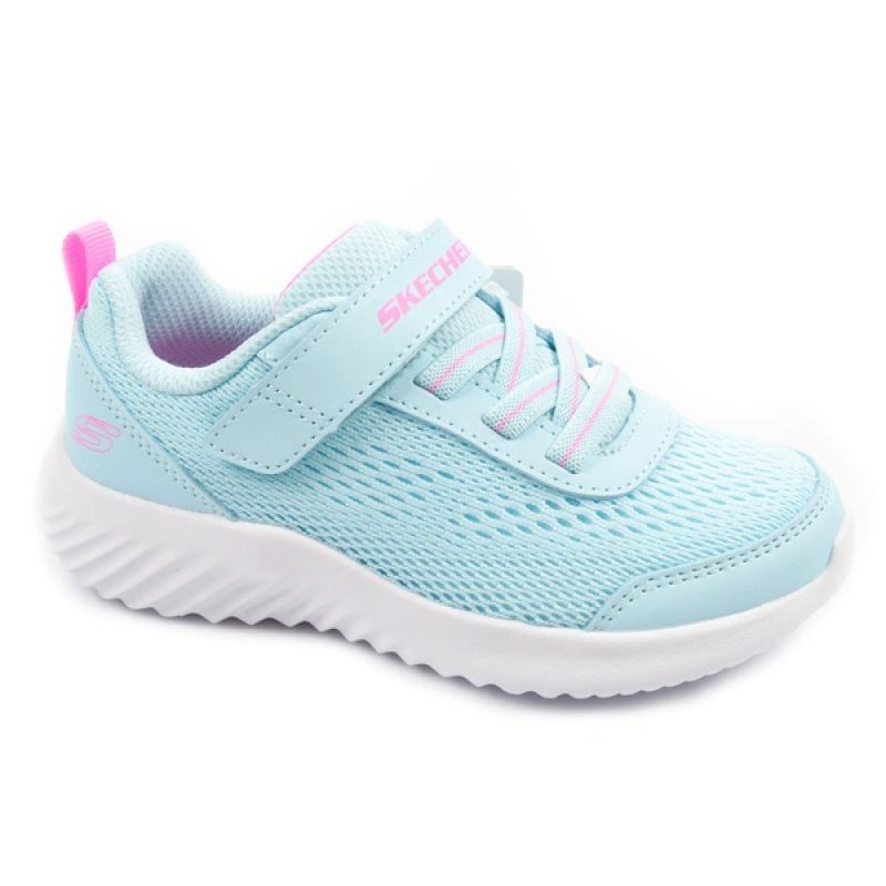Skechers Bounder Velcro Baby Sports kék utcai cipő 303622N/MNT