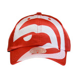 Mitchell & Ness NBA Atlanta Hawks Strapback Cap - HLUX1095-AHAYYPPPRED1 uniwersalny baseball sapka