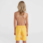 O'Neill Mix & Match Cali Floral 13'' Swim Jr sárga shorts, swimming shorts