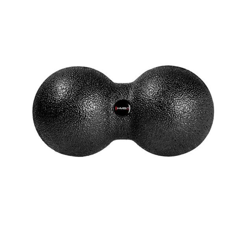 HMS Double Massage Ball / Duo Ball BLM02 12*24CM fekete edzéssegítő 17-42-023